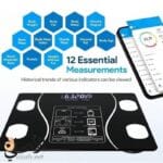 مقاسات الميزان الذكي