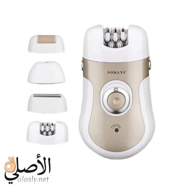 أفضل ماكينة إزالة شعر للنساء 4 في 1 مع تقشير وتنظيف البشرة