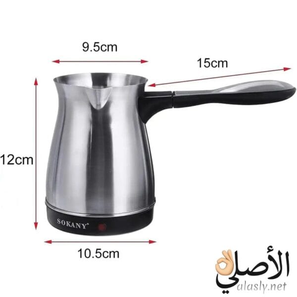 غلاية قهوة كهربائية سوكاني المقاسات