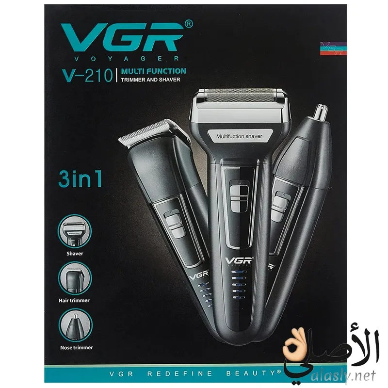 ماكينة حلاقة VGR V-210 متعددة الاستخدام 3 في 1