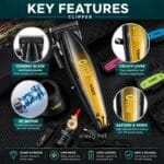 شاشة LED في ماكينة VGR V-270 لعرض البطارية وسرعة التشغيل