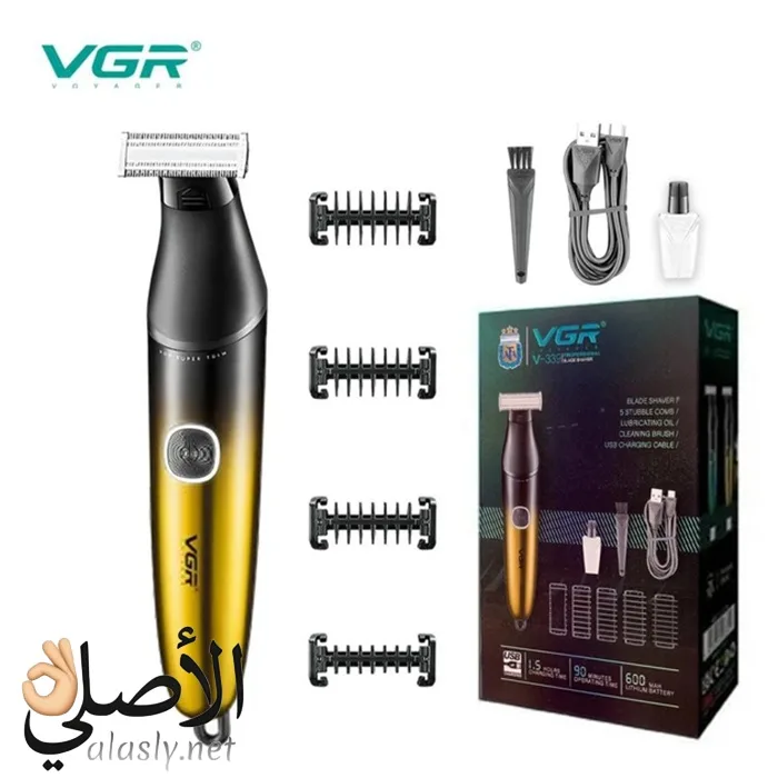 ماكينة حلاقة VGR V-339 بطارية تدوم 90 دقيقة