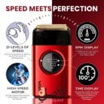 شفرات مزدوجة لماكينة VGR لحلاقة دقيقة بدون تهيج