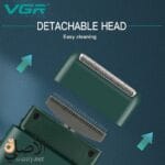 ماكينة VGR V-390 برأس قابل للفك لسهولة التنظيف