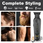 ماكينة حلاقة وتحديد متعددة الاستخدامات للرأس والوجه والجسم