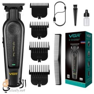 ماكينة حلاقة VGR V-995 بشفرة T-Blade لتحديد اللحية والشعر بدقة