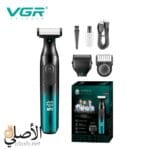 ماكينة حلاقة VGR V-361 بشاشة ديجيتال لحلاقة الذقن بدقة عالية