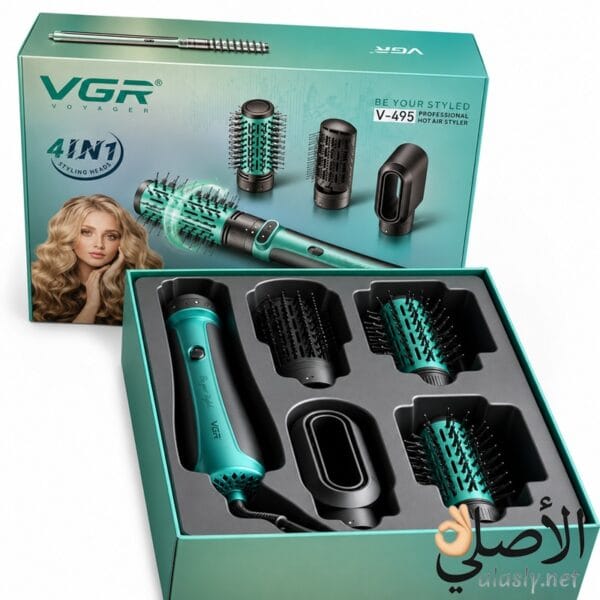 جهاز VGR V-495 لعمل كثافة وتموجات وتجفيف الشعر بسهولة