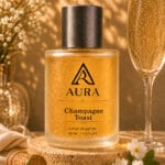 عطر أنثوي فاخر بنفحات فاكهية متألقة - AURA Champagne Toast Extrait de Parfum