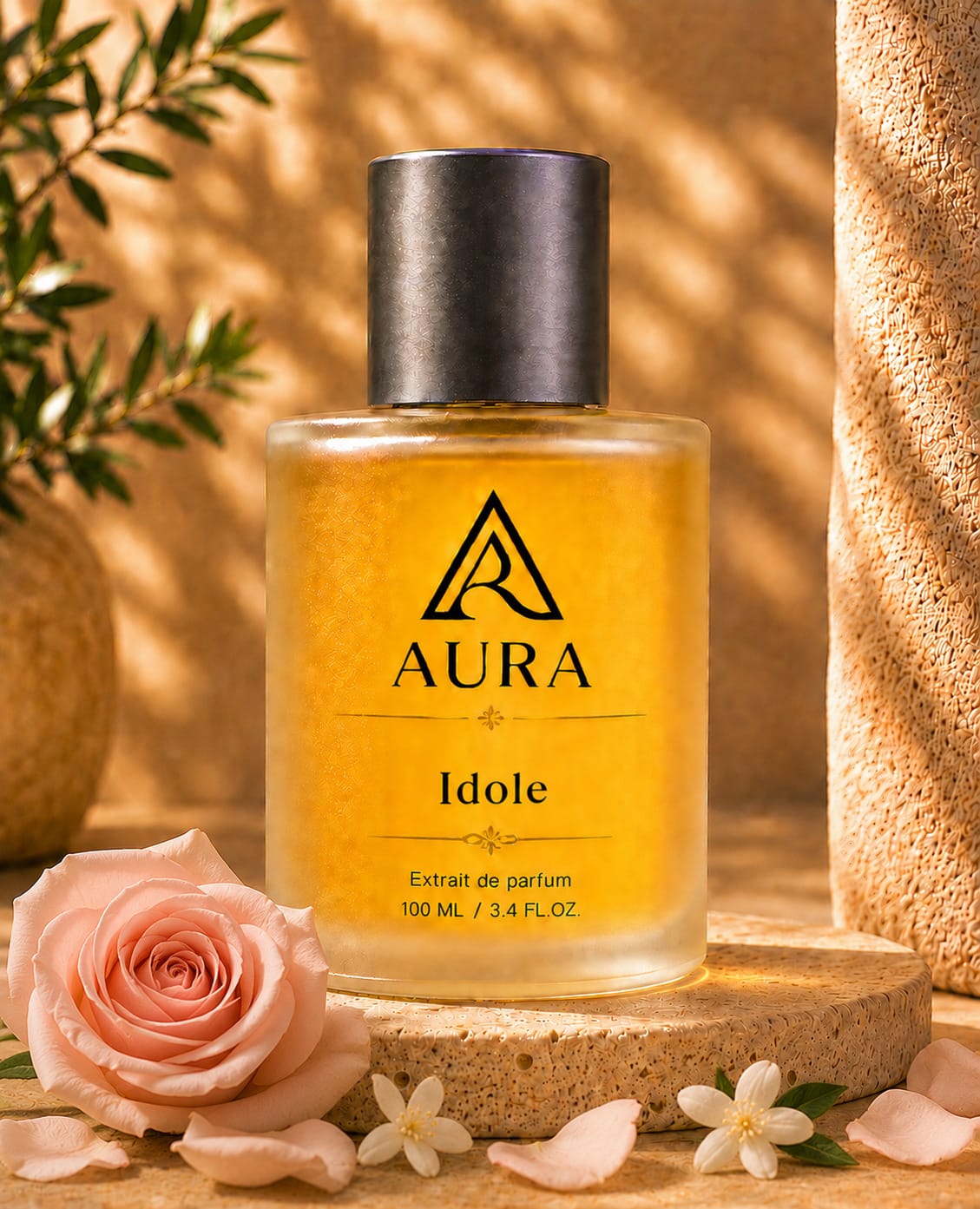 Idole 100 ML عطر أورا ايدول AURA Idôle – عطر نسائي فاخر بنفحات الورد والكمثرى والمسك الأبيض - الصورة 1
