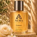 عطر أورا جادور AURA J'adore – عطر نسائي فاخر بنفحات الزهور البيضاء والفواكه الراقية