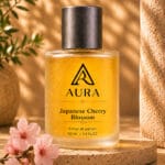 عطر أورا جابانيز تشيري بلوسوم AURA Japanese Cherry Blossom – عطر نسائي رقيق بنفحات أزهار الكرز والكمثرى والمسك