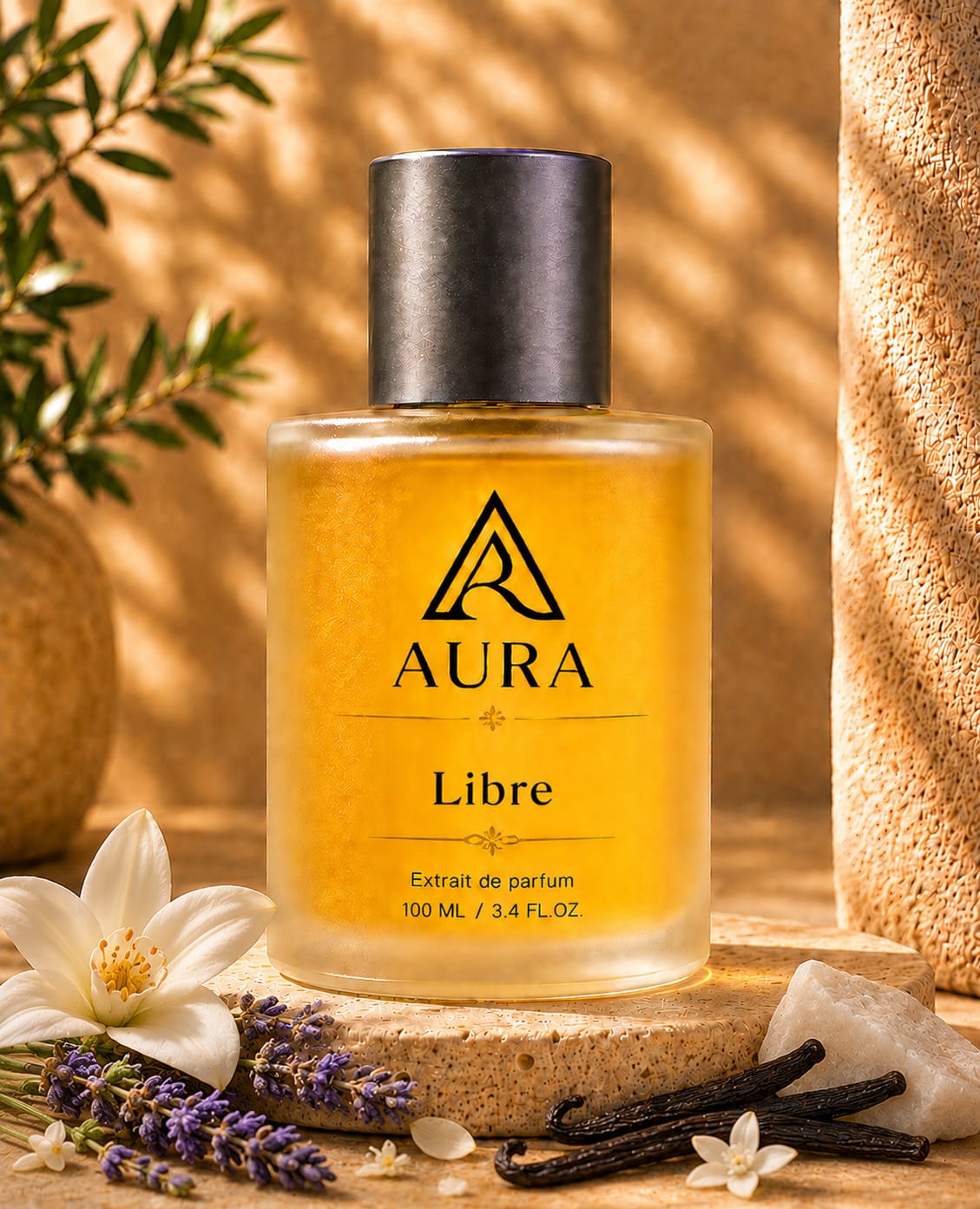 Libre 100 ML عطر أورا ليبر AURA Libre – عطر نسائي فاخر بنفحات اللافندر وزهر البرتقال والفانيليا - الصورة 1