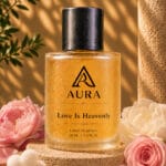 عطر أنثوي رومانسي بلمسات زهرية ناعمة - AURA Love Is Heavenly Extrait de Parfum
