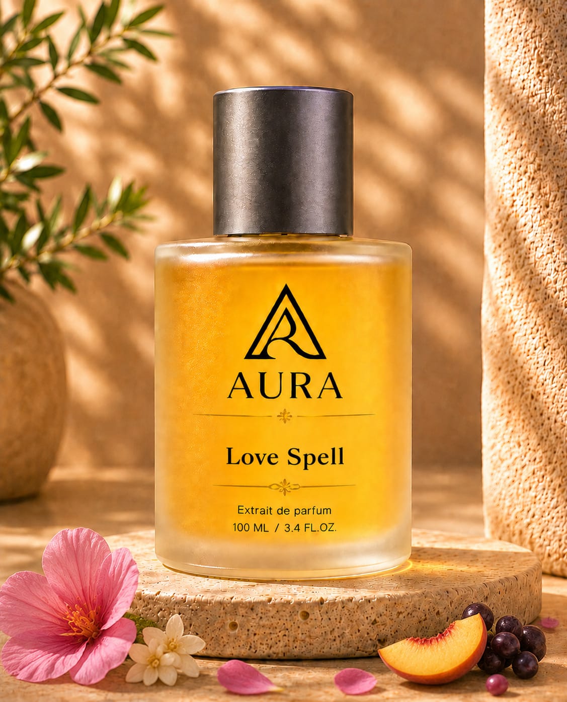 Love Spell عطر أنثوي ساحر بنفحات فاكهية وزهرية جذابة - AURA Love Spell Extrait de Parfum - الصورة 1