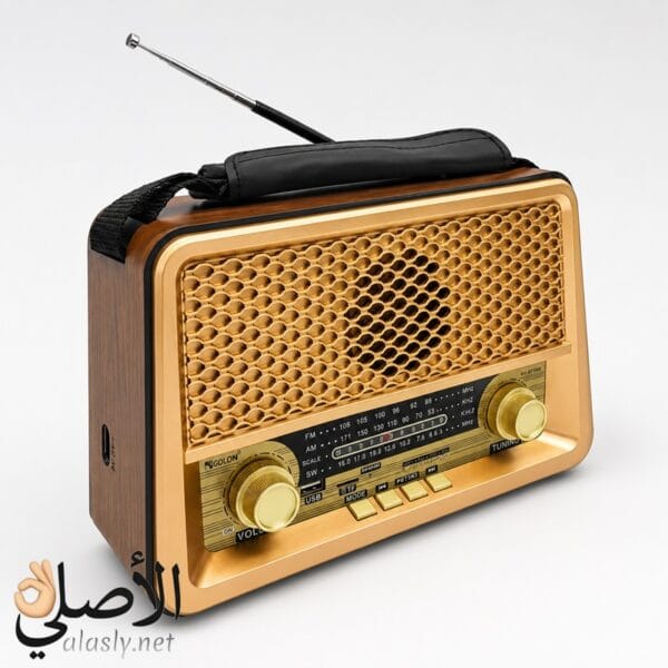 راديو جولون RX-BT1008 بلوتوث قابل للشحن مع دعم FM AM SW