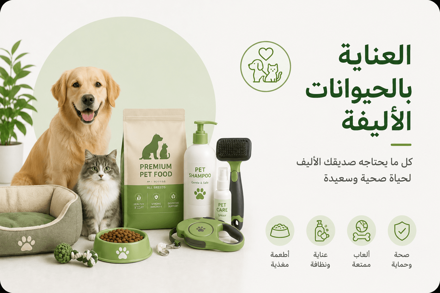 العناية بالحيوانات الأليفة