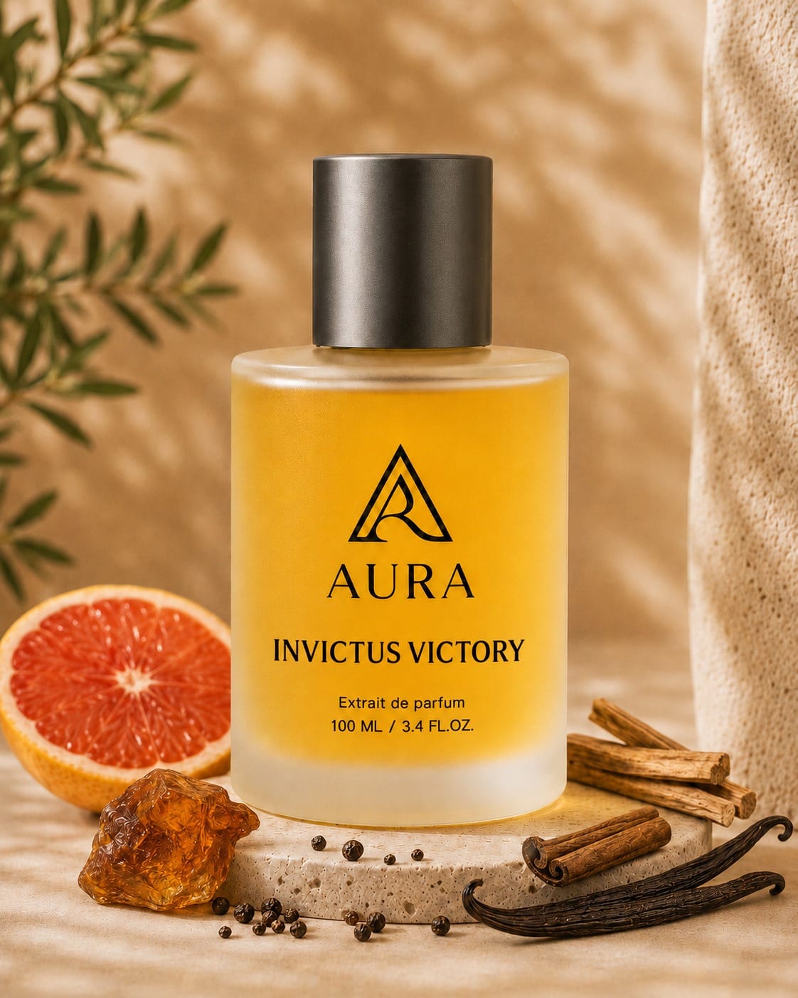 Invictus Victory 100 ML عطر أورا إنفيكتوس فيكتوري AURA Invictus Victory – عطر رجالي فاخر بنفحات الفانيليا والليمون والفلفل الوردي - الصورة 1