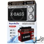 راديو SuperSound FT-031UTR محمول 3 موجات AM FM SW مع USB وTF وبطارية قابلة للشحن