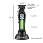 حجم ماكينة حلاقة كهربائية احترافية 2299 بقاعدة Kemei KM-2299