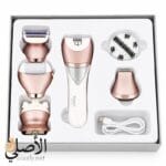 رأس إزالة الشعر الدقيق في جهاز Kemei KM-7115 لإزالة الشعر من الجذور بكفاءة