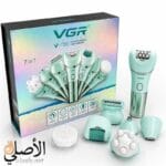 عبوة جهاز VGR V-756 الأصلية مع الملحقات.