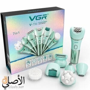 عبوة جهاز VGR V-756 الأصلية مع الملحقات.