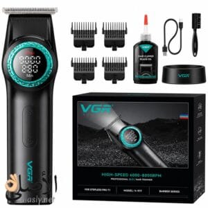 ماكينة حلاقة VGR V-977 مع قاعدة شحن