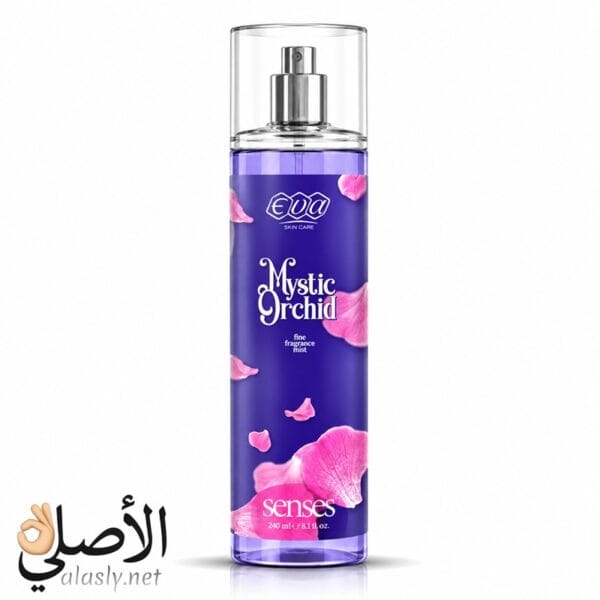 إيفا سينسيز بودي سبلاش Mystic Orchid سعة 240 مل للسيدات برائحة خشب الصندل والياسمين والحمضيات