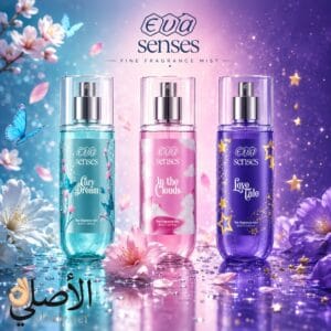 إيفا سينسز بخاخ معطر للجسم 85 مل بمجموعة من ثلاث روائح مختلفة تشمل Cozy Dream وIn The Clouds وLove Tale