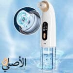 جهاز تنظيف البشرة بالماء وشفط الرؤوس السوداء بخزان ماء مزدوج للماء النظيف والمستخدم
