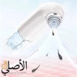 جهاز تنظيف البشرة بالماء وشفط الرؤوس السوداء مع تدفق الماء أثناء تنظيف المسام