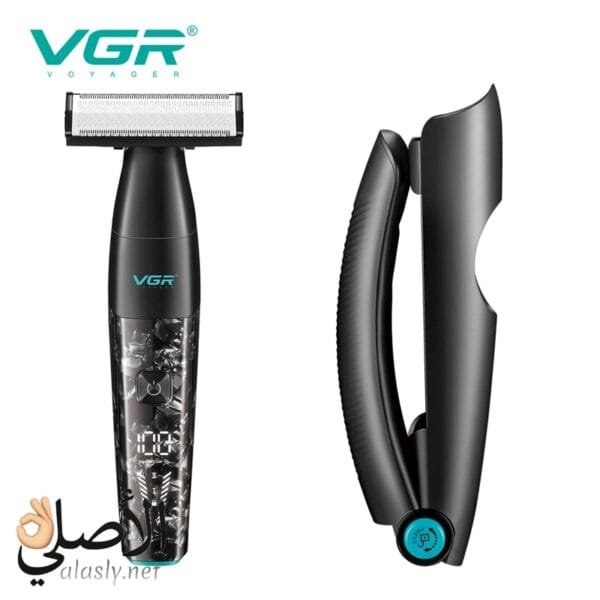⁦ماكينة حلاقة للجسم والذقن والأماكن الحساسة 632 | VGR V-632 Double Blade Trimmer | للعناية الشخصية⁩ - الصورة ⁦2⁩