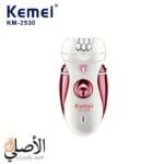 ALT 7: ماكينة إزالة الشعر كيمي KM-2530 مع رأس الحلاقة للاستخدام على مناطق الجسم