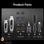 أمشاط تحديد طول الشعر المرفقة مع طقم كيمي KM-8540